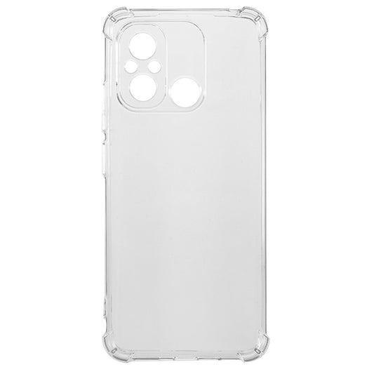 TPU Shell for Xiaomi Poco C55 4G / Redmi 11A 4G / 12C 4G Reinforced Corners Anti-drop Transparent Cover