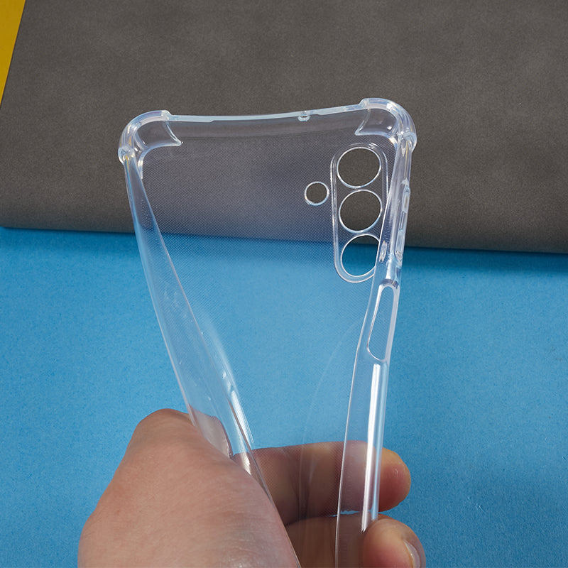 For Samsung Galaxy A13 5G / A04s 4G (164.7 x 76.7 x 9.1 mm) Clear TPU Phone Case Reinforced Corners Anti-drop Cover