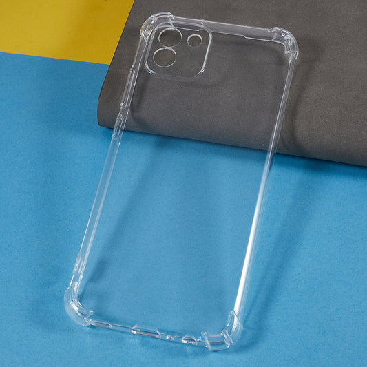 TPU Phone Case for Samsung Galaxy A03 (164.2 x 75.9 x 9.1mm) Anti-drop Clear Phone Cover