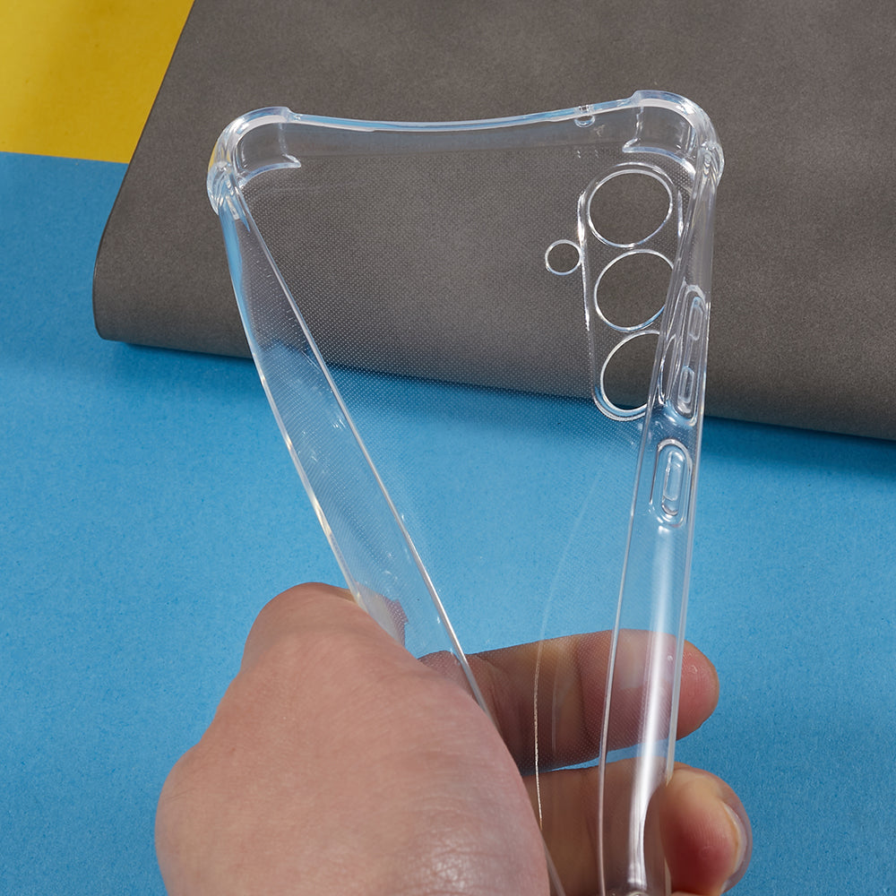 For Samsung Galaxy A34 5G TPU Clear Phone Case Reinforced Corners Mobile Phone Cover