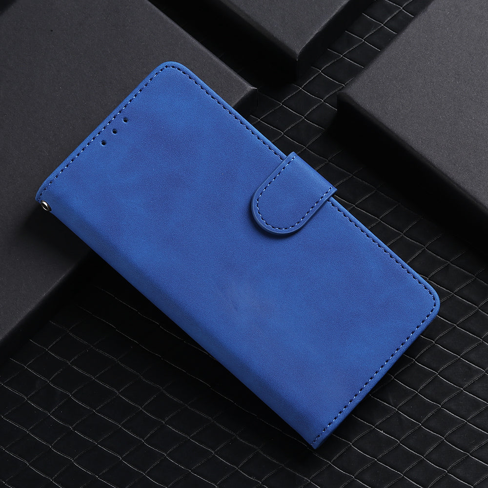 For Infinix Smart 7 HD 4G PU Leather Wallet Phone Cover Skin-touch Drop-proof Case with Stand