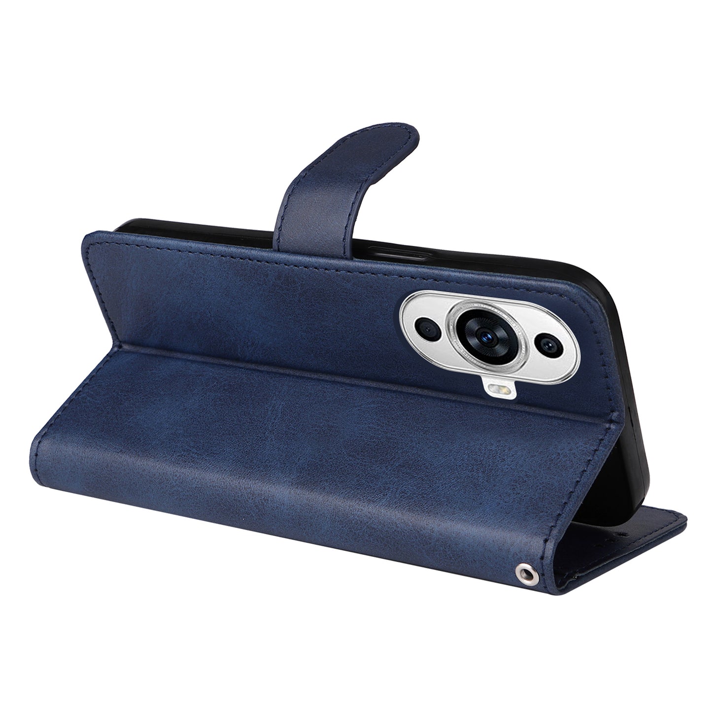 For Huawei nova 11 Wallet Case PU Leather Calf Texture Flip Stand Phone Cover