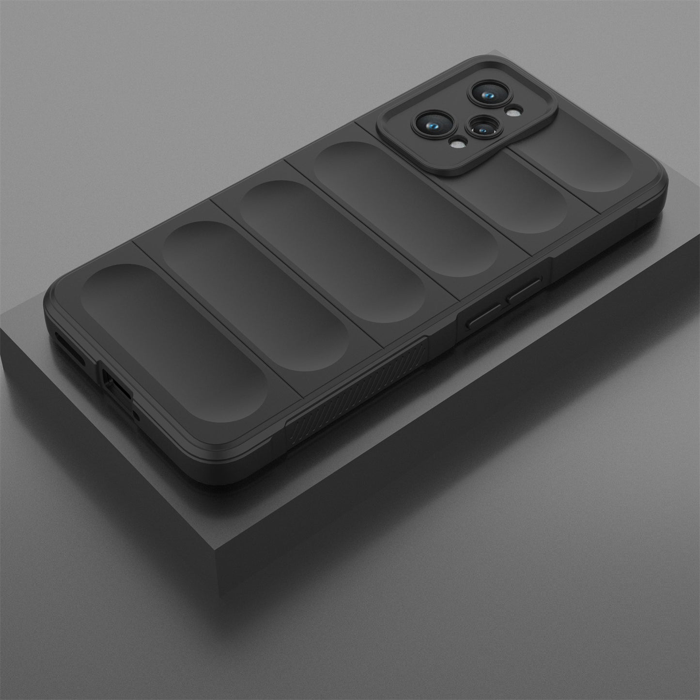 For Realme GT2 Soft TPU Rugged Phone Case Drop-Proof Protective Cover