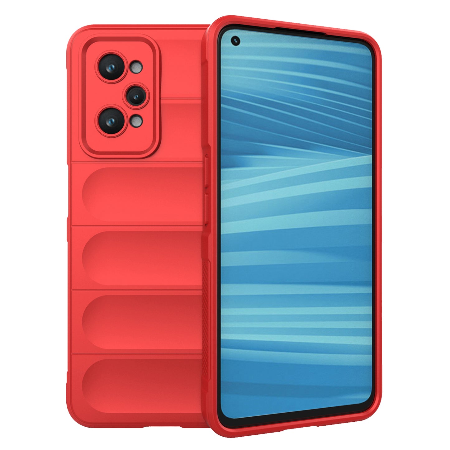 For Realme GT2 Soft TPU Rugged Phone Case Drop-Proof Protective Cover