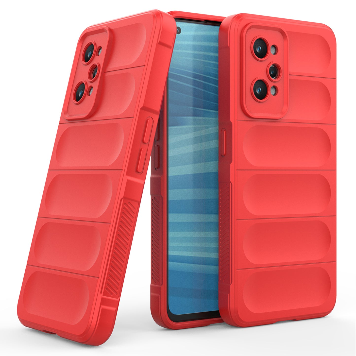 For Realme GT2 Soft TPU Rugged Phone Case Drop-Proof Protective Cover