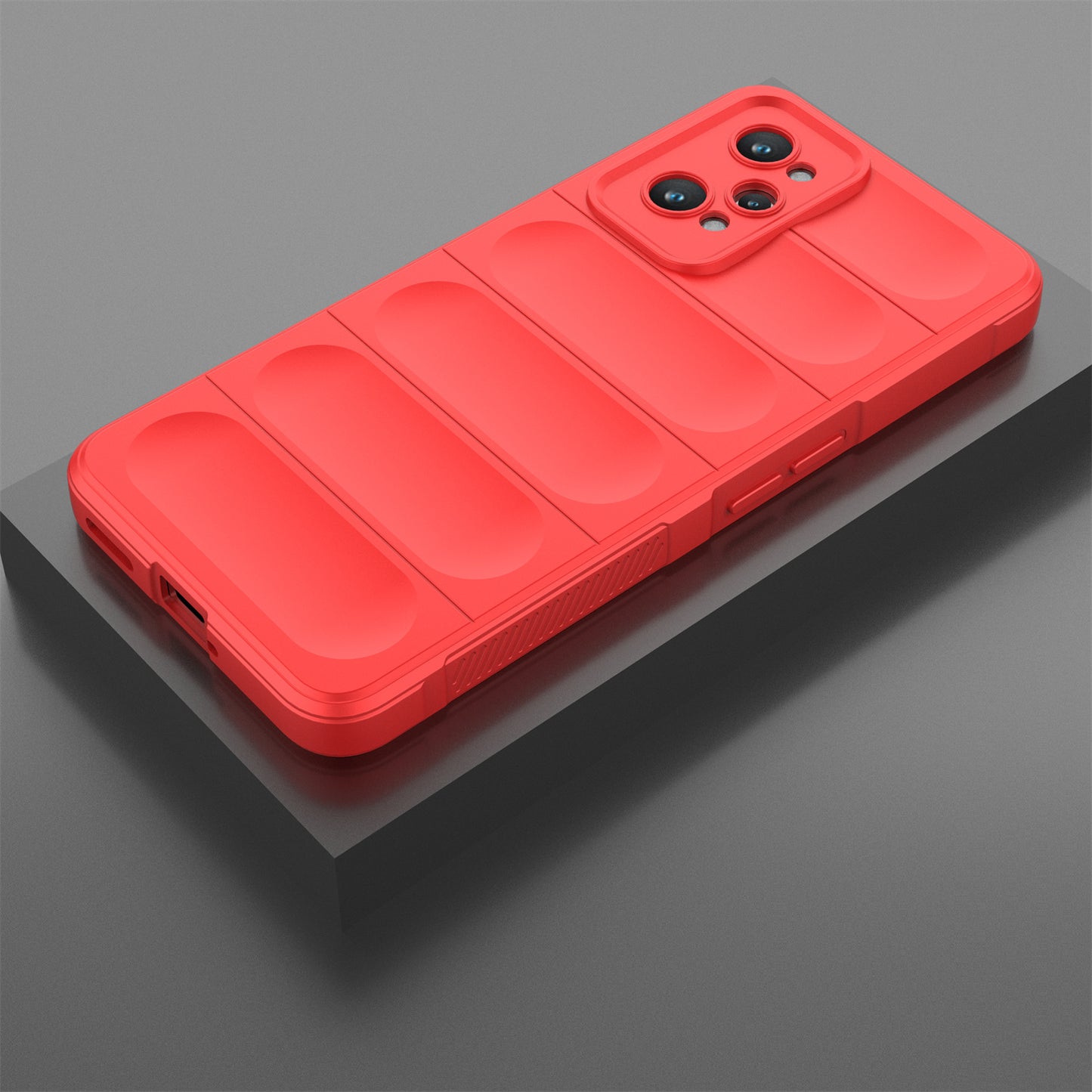 For Realme GT2 Soft TPU Rugged Phone Case Drop-Proof Protective Cover