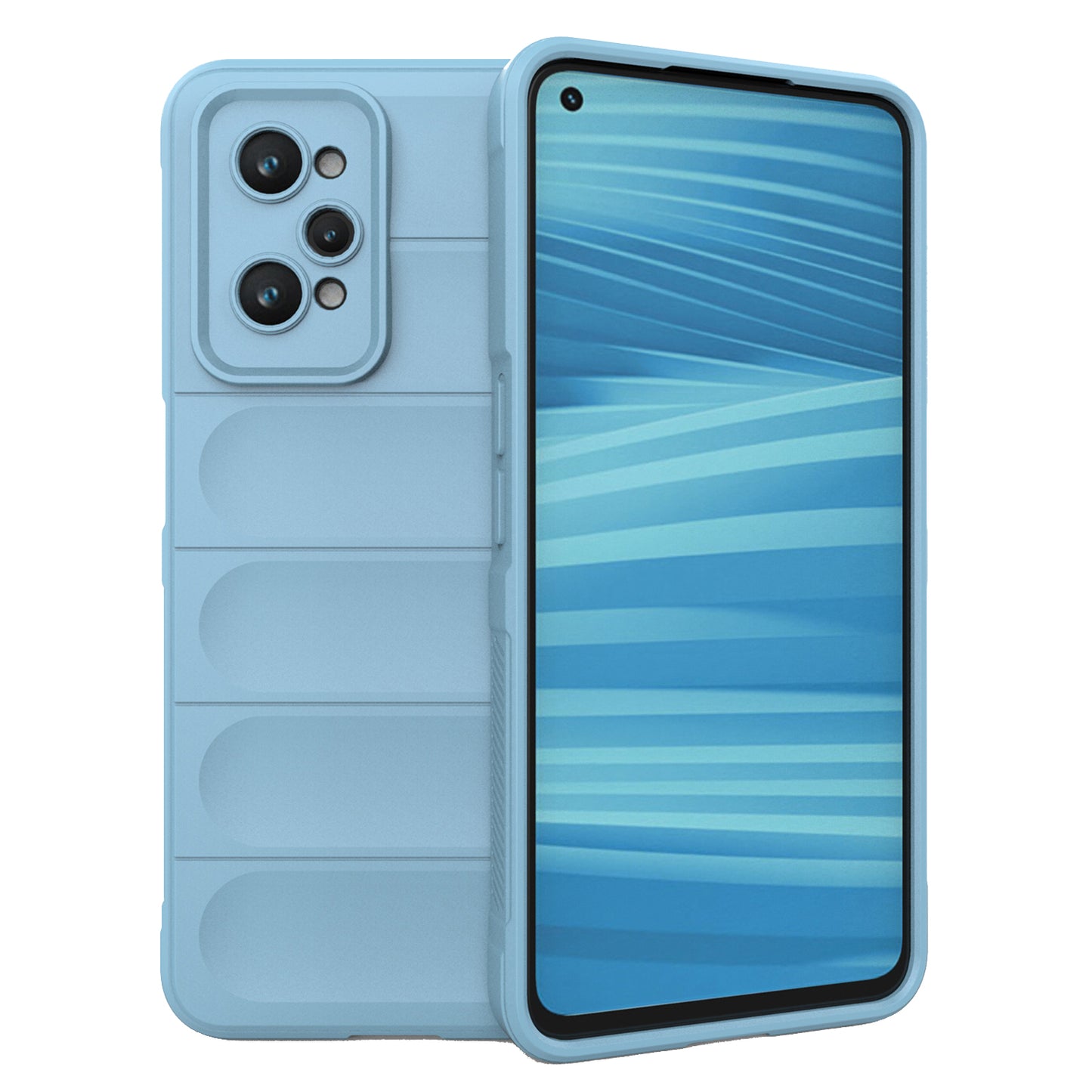 For Realme GT2 Soft TPU Rugged Phone Case Drop-Proof Protective Cover