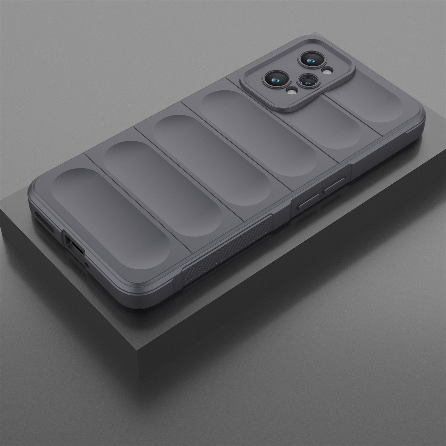 For Realme GT2 Soft TPU Rugged Phone Case Drop-Proof Protective Cover