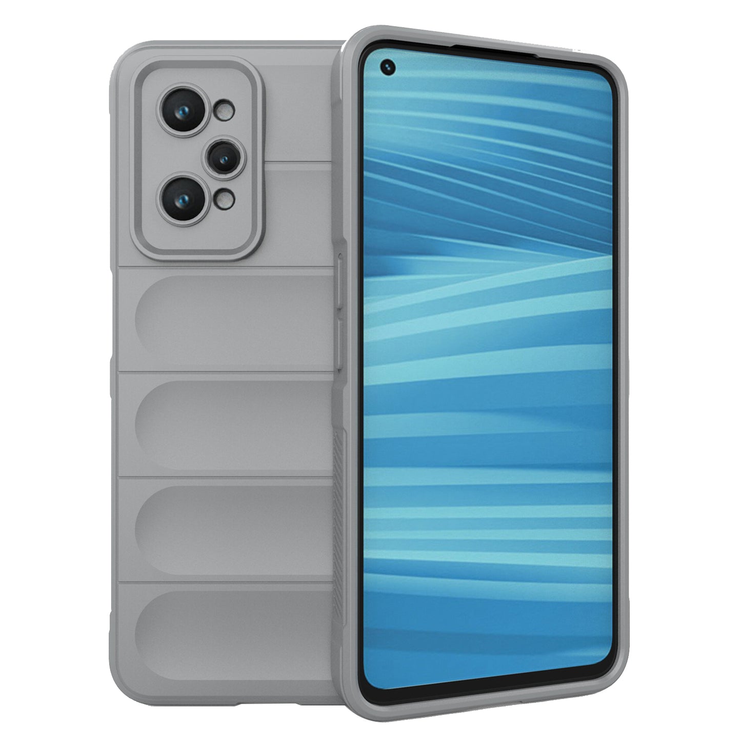 For Realme GT2 Soft TPU Rugged Phone Case Drop-Proof Protective Cover