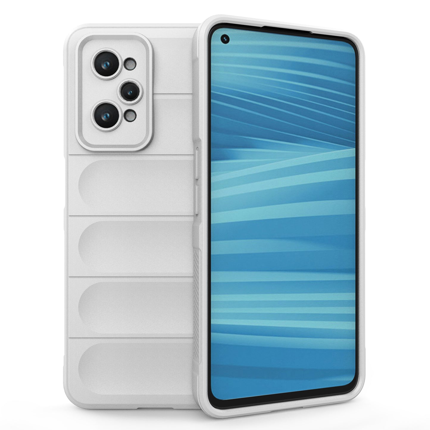 For Realme GT2 Soft TPU Rugged Phone Case Drop-Proof Protective Cover