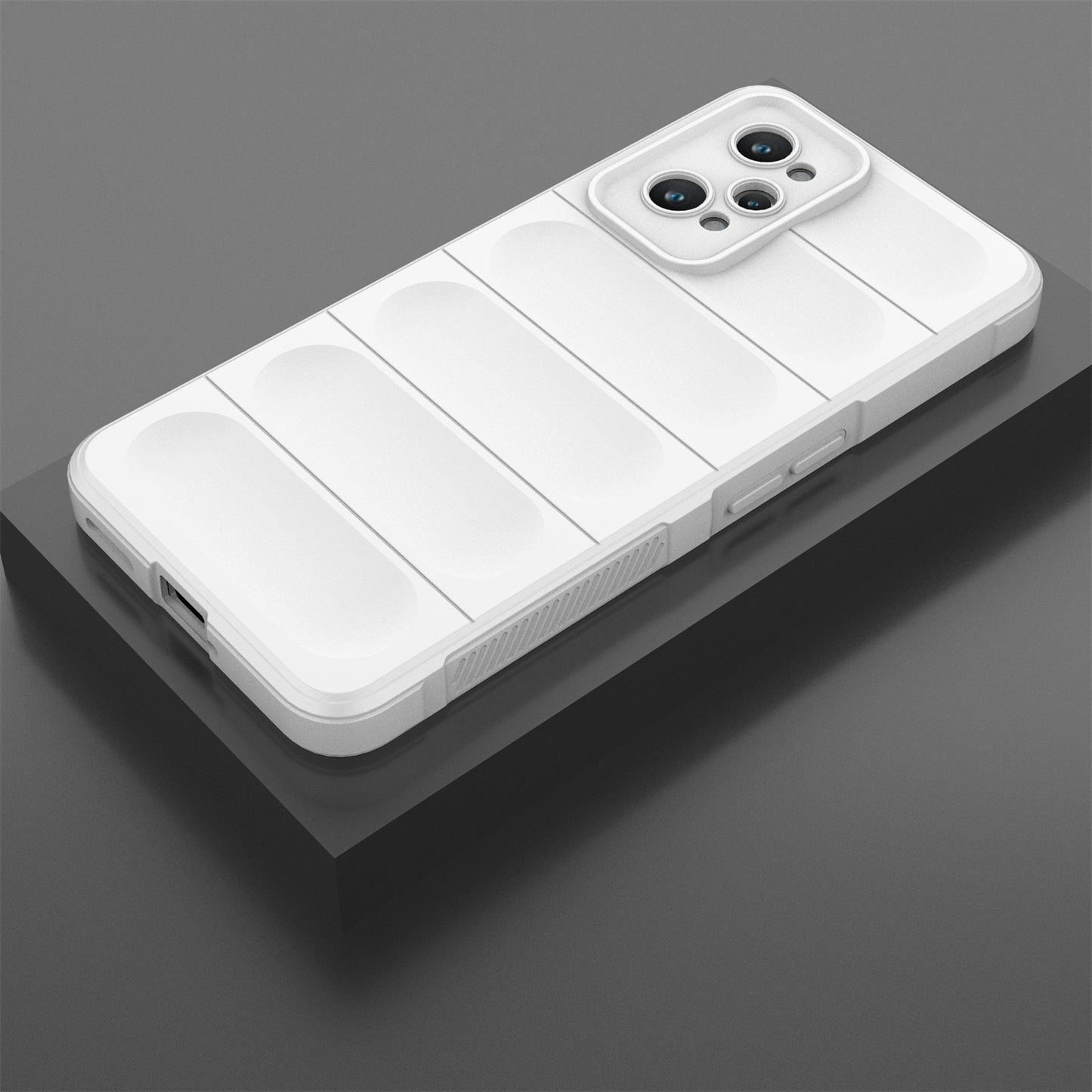 For Realme GT2 Soft TPU Rugged Phone Case Drop-Proof Protective Cover