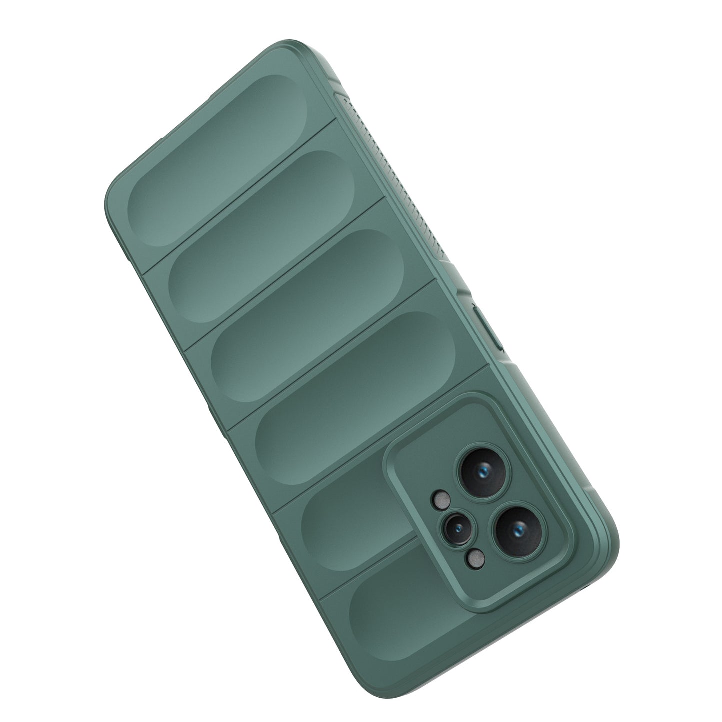 For Realme GT2 Pro Rugged Back Phone Case Shock-Absorption Flexible TPU Cover