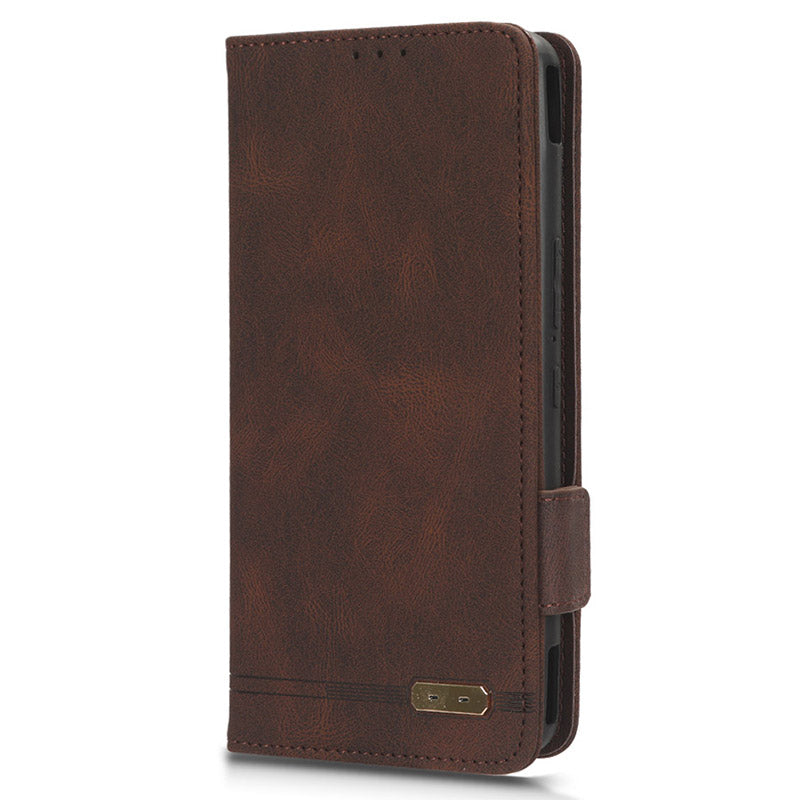 For Asus ROG Phone 7 Ultimate 5G / ROG Phone 7 5G Hardware Decor PU Leather Phone Case Wallet Stand Cover