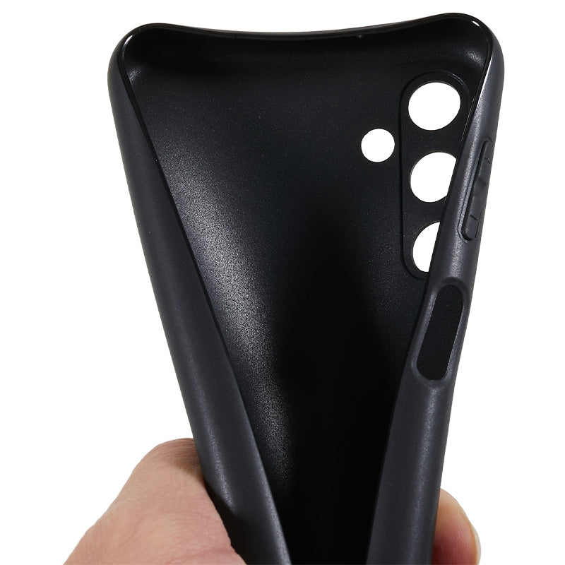 For Samsung Galaxy M14 5G Matte Finish Phone Cover Anti-scratch Soft TPU Back Case