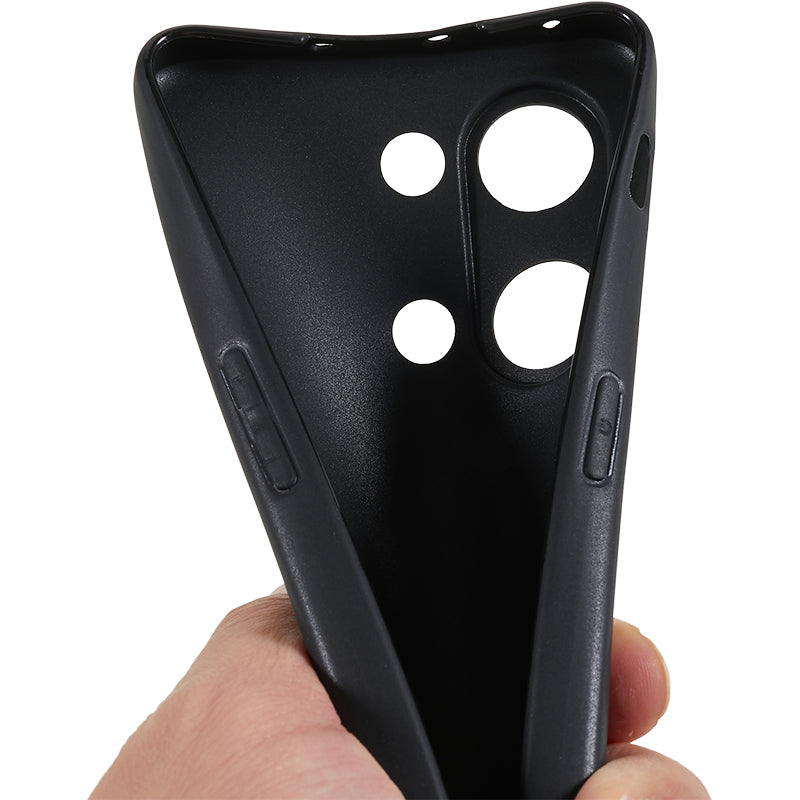 For OnePlus Nord 3 5G / Ace 2V Matte Finish Anti-fingerprint Phone Cover Anti-scratch TPU Case