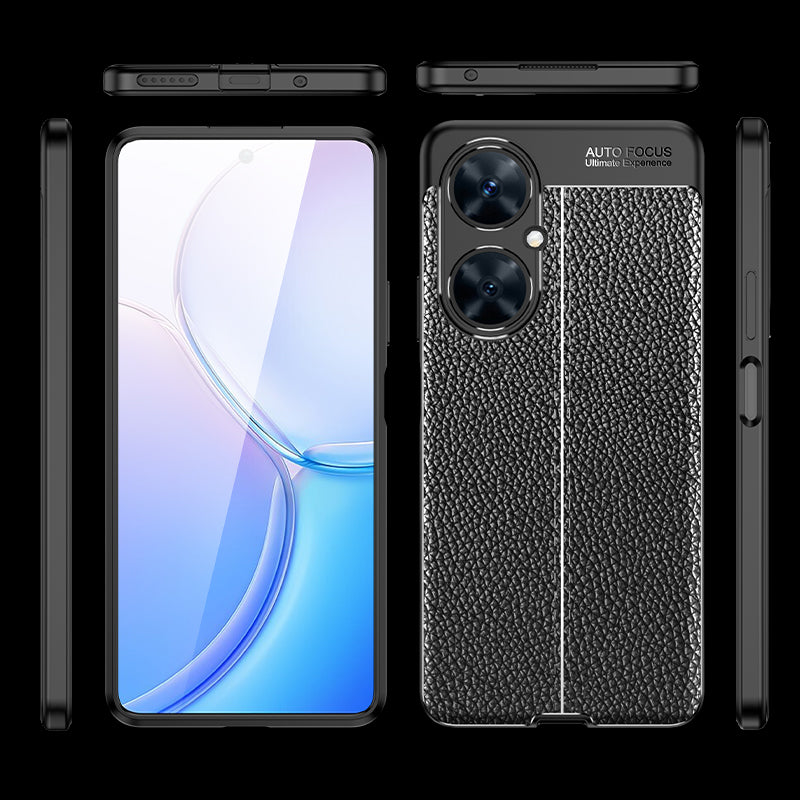 For Huawei Maimang 20 Anti-Scratch Phone Cover Phone Shell Litchi Texture TPU Phone Case