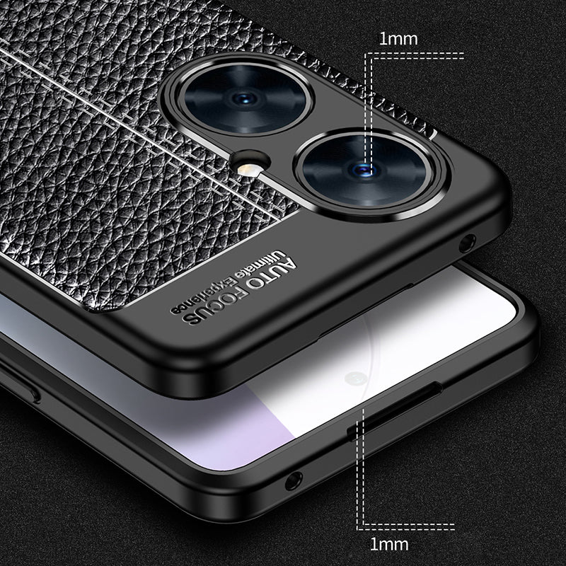 For Huawei Maimang 20 Anti-Scratch Phone Cover Phone Shell Litchi Texture TPU Phone Case