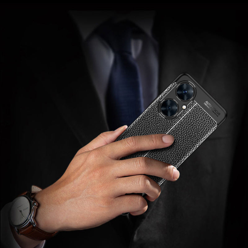 For Huawei Maimang 20 Anti-Scratch Phone Cover Phone Shell Litchi Texture TPU Phone Case