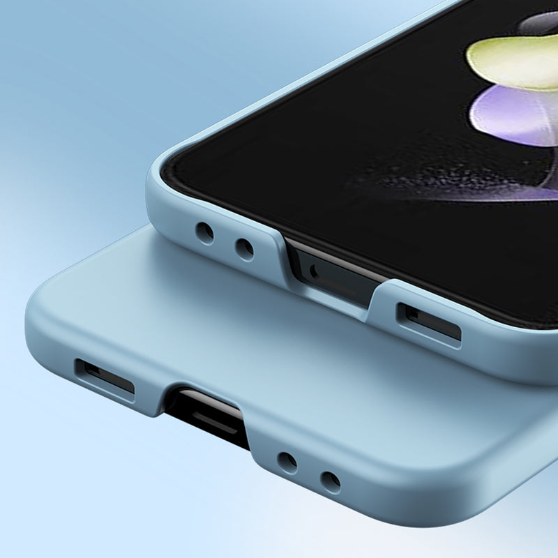 Skin-touch Phone Case for Samsung Galaxy Z Flip5 5G Hinge Protection Hard PC Phone Cover