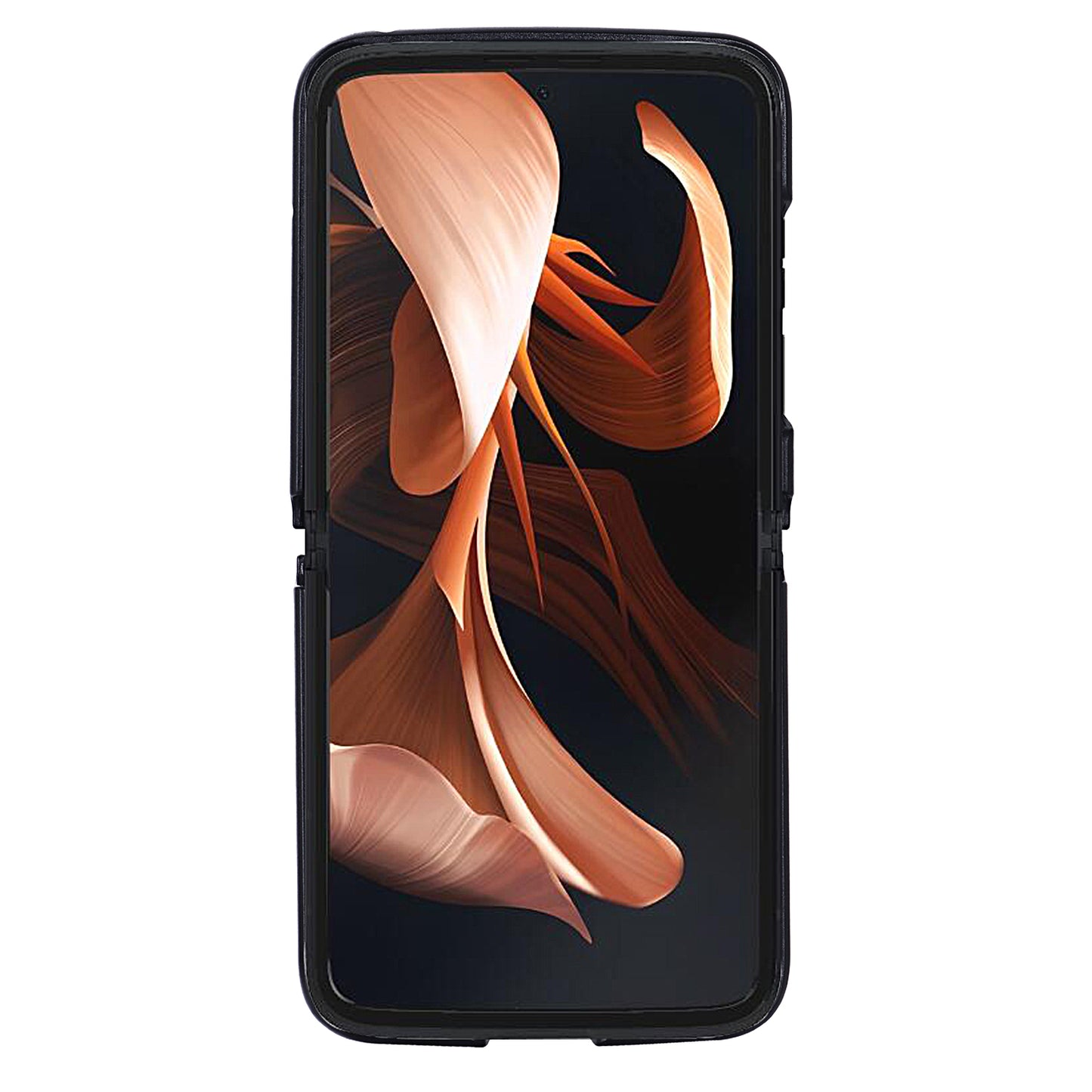 For Motorola Razr 2022 5G Folding Phone Case Leather Coated Hard PC Shockproof Cover