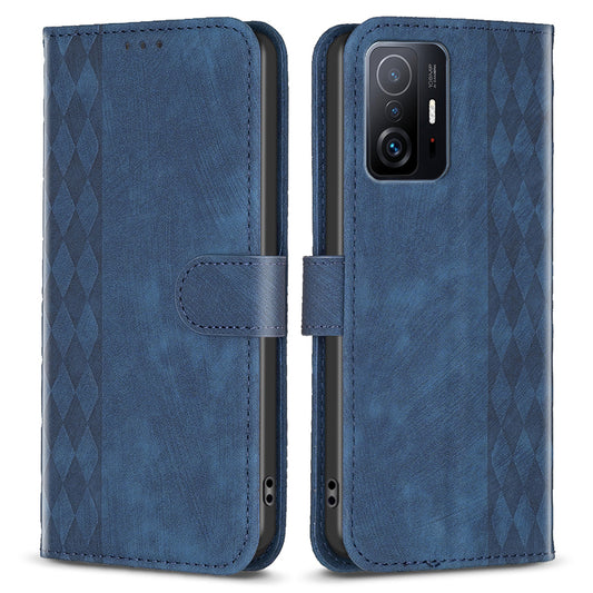 Flip Cover for Xiaomi 11T 5G / 11T Pro 5G Imprinted Pattern Adjustable Stand Wallet Phone Leather Case