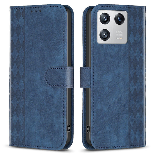 Flip Cover for Xiaomi 13 Shockproof Imprinted Pattern Stand Wallet Full Protection Phone Leather Case
