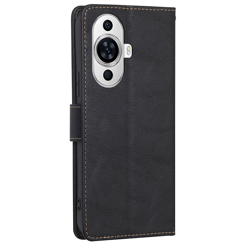 For Huawei nova 11 PU Leather Flip Phone Case RFID Blocking Stand Wallet Folio Cover
