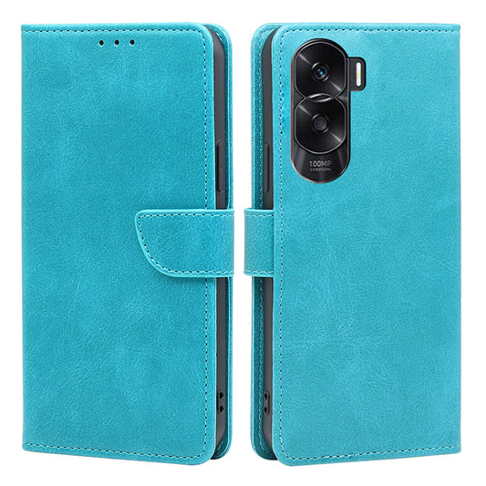 For Honor X50i 5G / 90 Lite 5G Wallet Leather Phone Cover Stand Magnetic Calf Texture Case