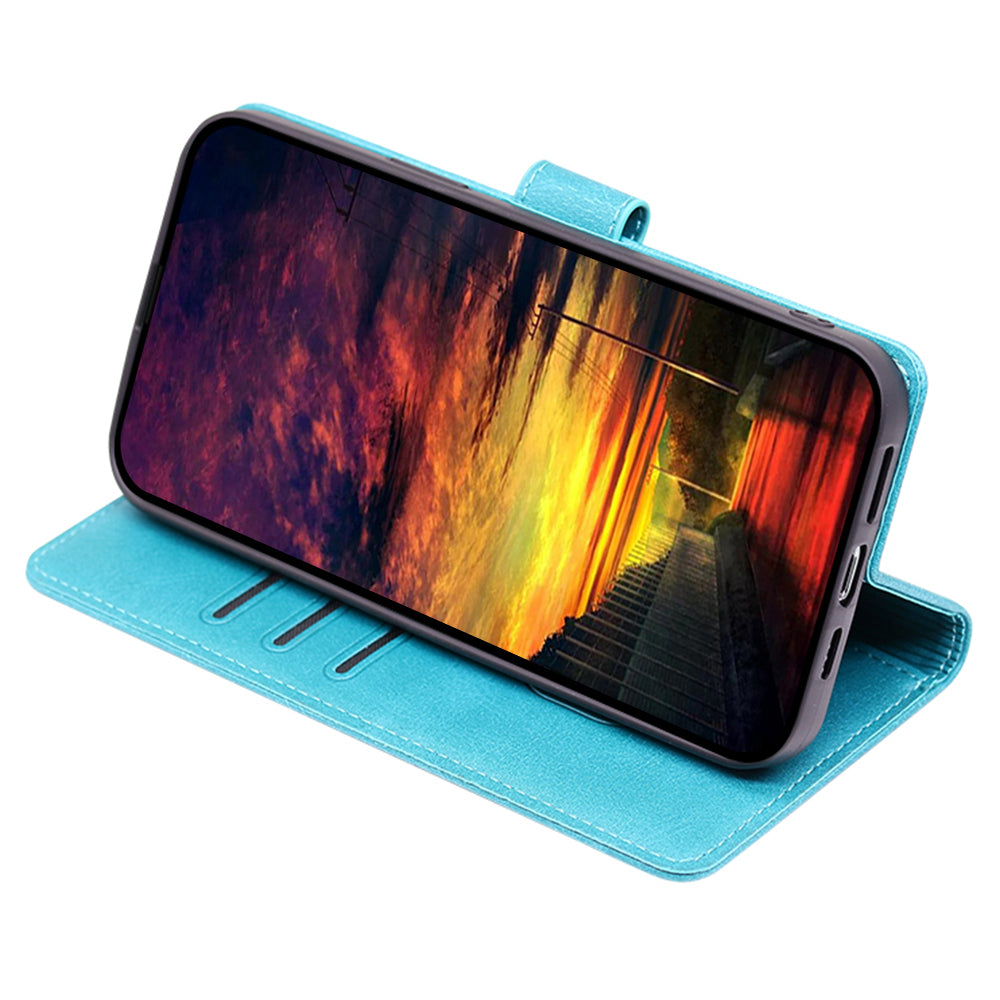 For Huawei nova 11 PU Leather Phone Case Flip Folio Wallet Stand Calf Texture Cover