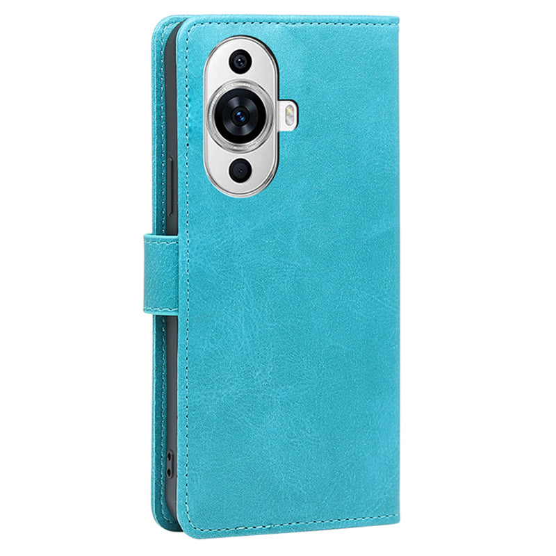 For Huawei nova 11 PU Leather Phone Case Flip Folio Wallet Stand Calf Texture Cover