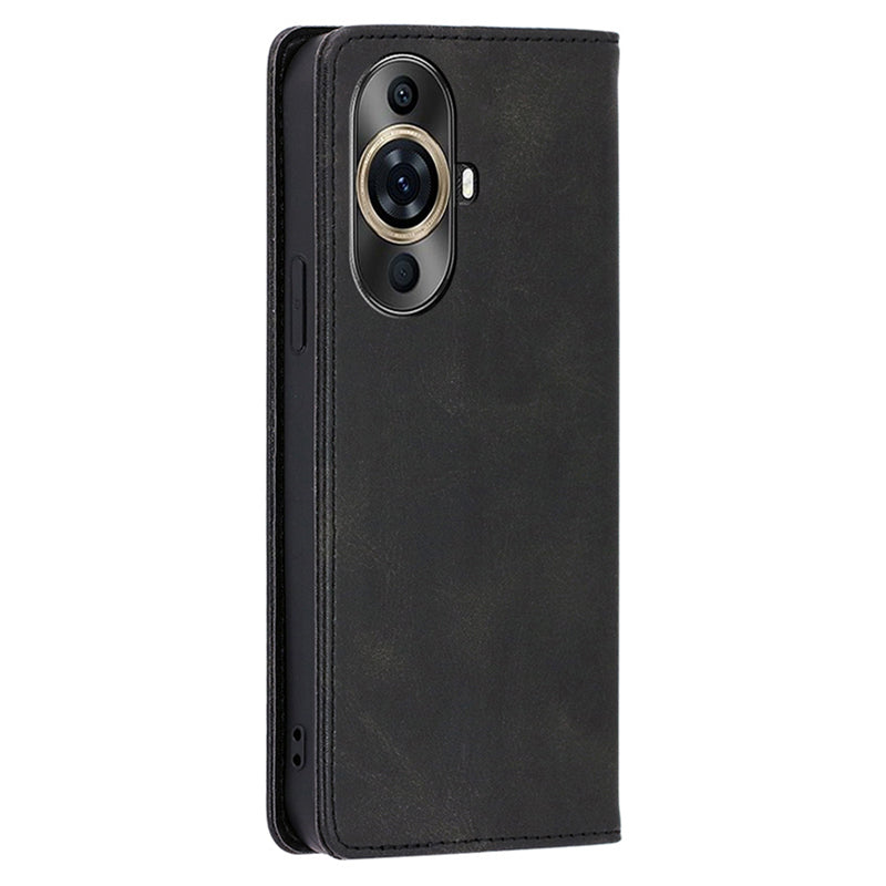 For Huawei nova 11 Pro / nova 11 Ultra Phone Wallet Case PU Leather Calf Texture Phone Stand Cover