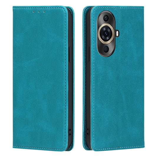 For Huawei nova 11 Pro / nova 11 Ultra Phone Wallet Case PU Leather Calf Texture Phone Stand Cover