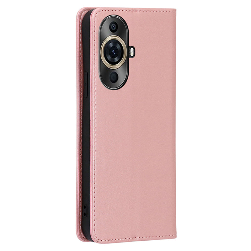 For Huawei nova 11 Pro / nova 11 Ultra Phone Wallet Case PU Leather Calf Texture Phone Stand Cover