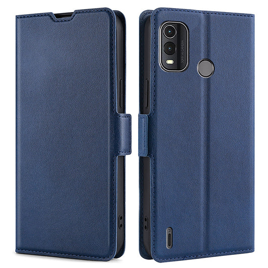 For Nokia G11 Plus 4G Flip Phone Cover PU Leather Card Holder Stand Protective Case