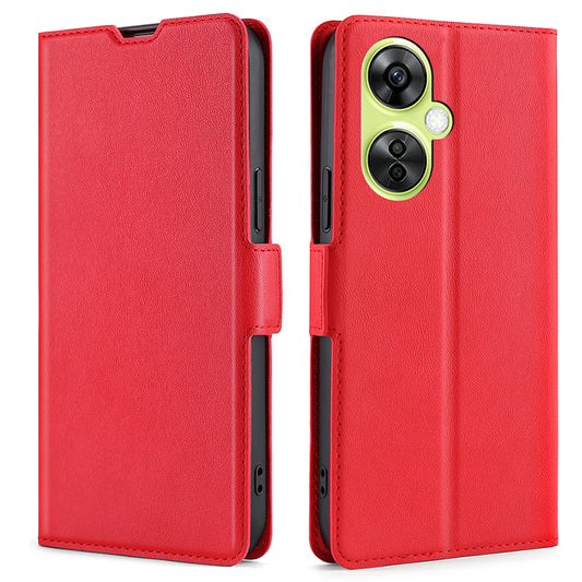 For OnePlus Nord CE 3 Lite 5G / Nord N30 5G PU Leather Flip Card Slots Case Stand Shockproof Phone Cover