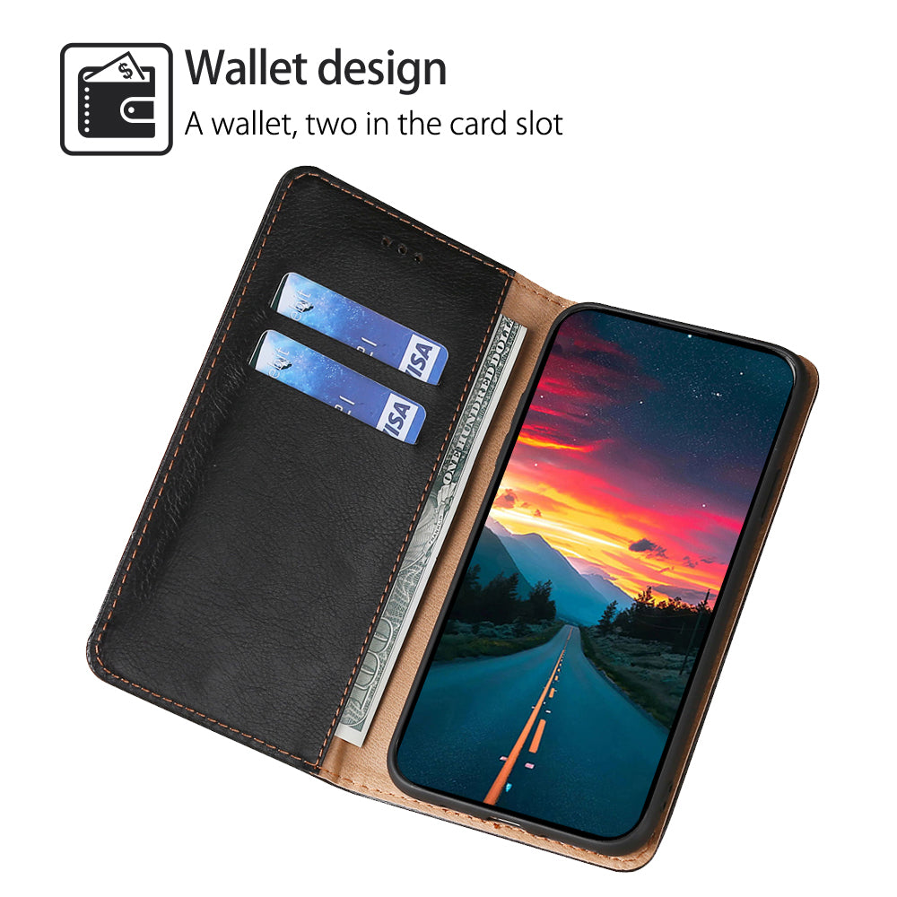For Huawei nova 11 Pro / nova 11 Ultra Solid Color Wallet Case Stand Magnetic Closure Leather Phone Cover