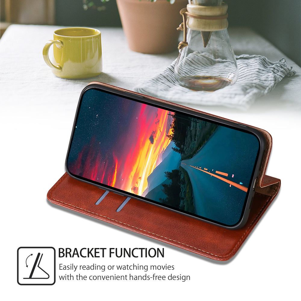 For Huawei nova 11 Pro / nova 11 Ultra Solid Color Wallet Case Stand Magnetic Closure Leather Phone Cover