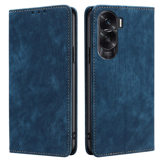 For Honor X50i 5G / 90 Lite 5G Multifunction Phone Case RFID Blocking Wallet PU Leather Stand Phone Cover