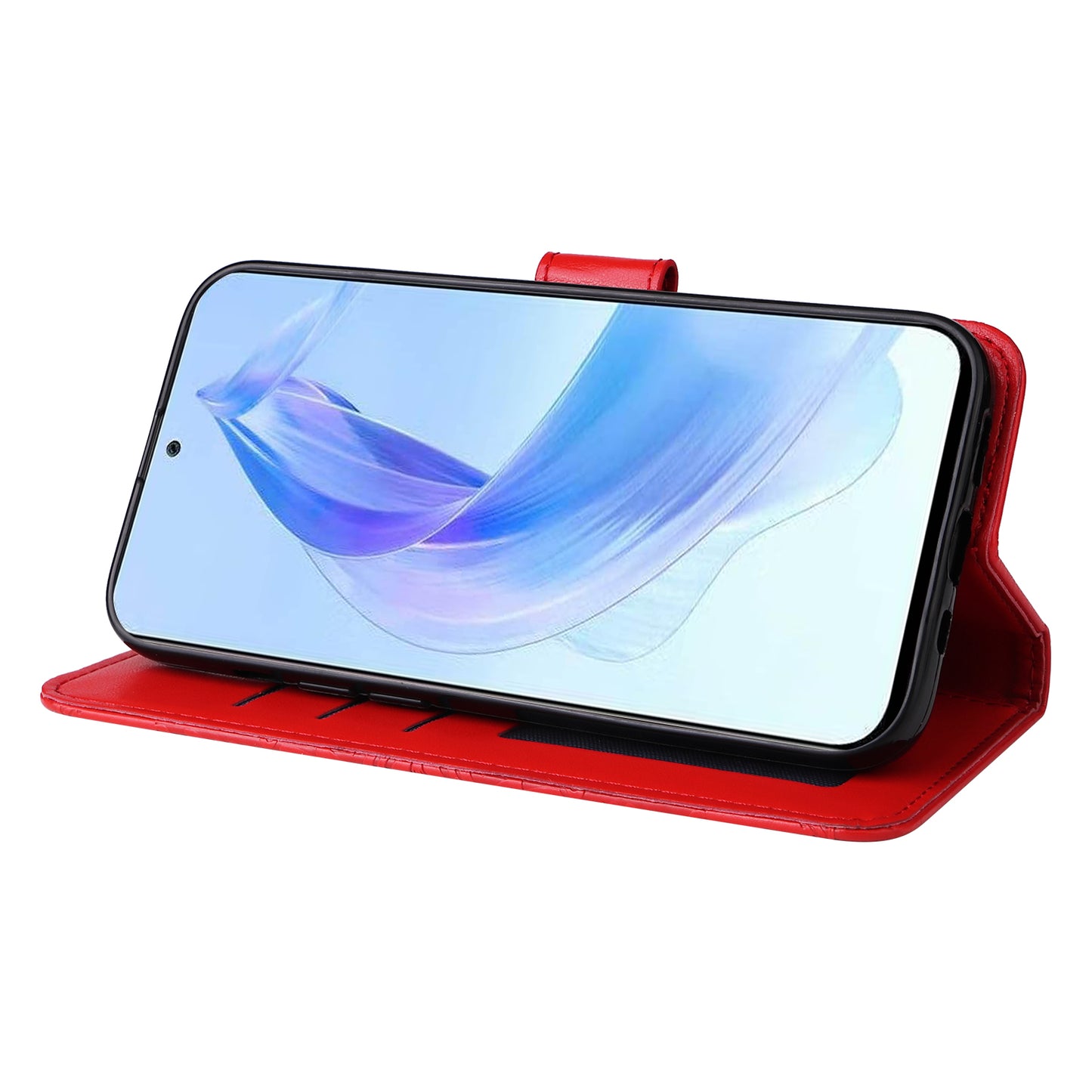 For Honor X50i 5G / 90 Lite 5G Anti-Scratch Wallet Case Sunflower Imprinted Phone Flip Stand PU Leather Cover