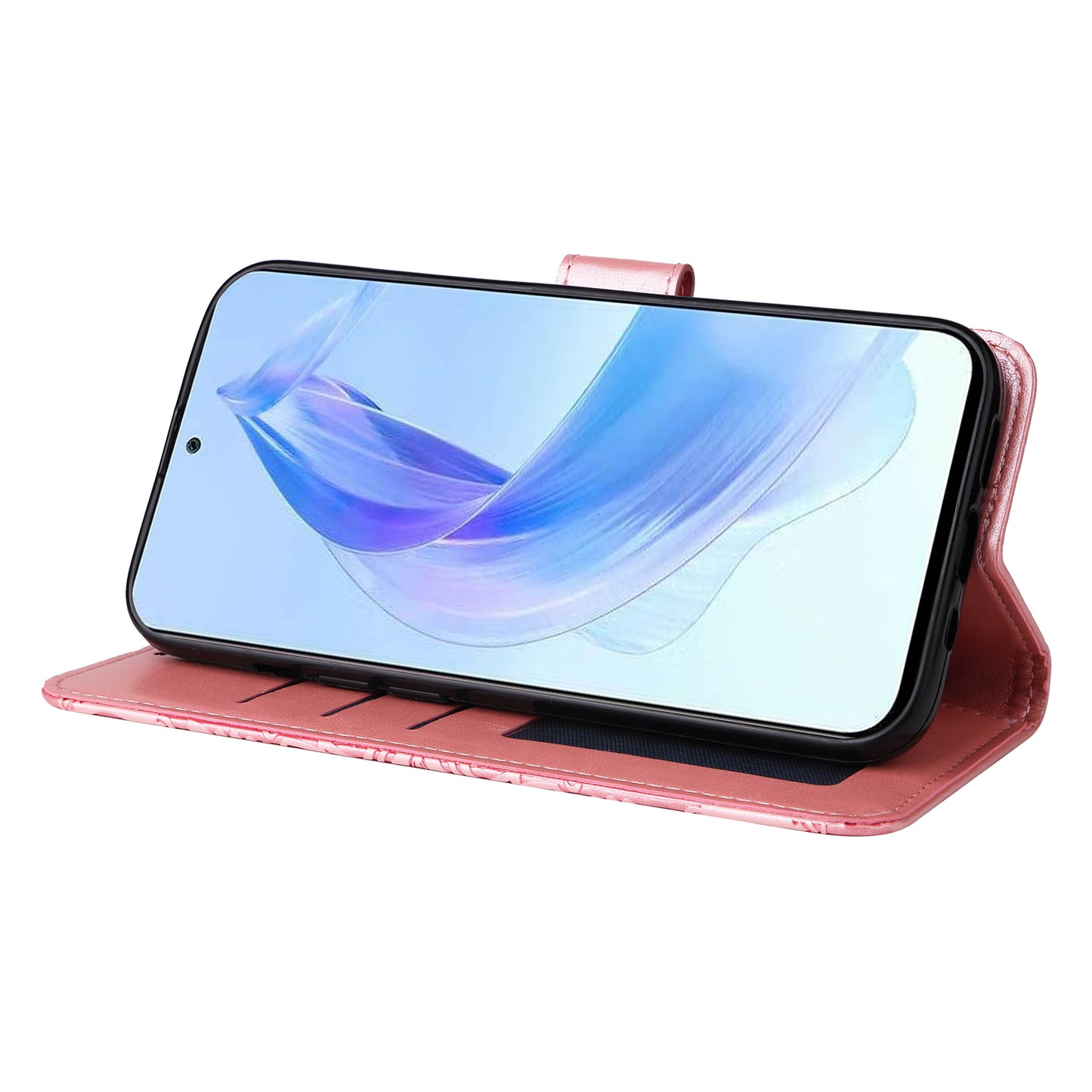 For Honor X50i 5G / 90 Lite 5G Anti-Scratch Wallet Case Sunflower Imprinted Phone Flip Stand PU Leather Cover