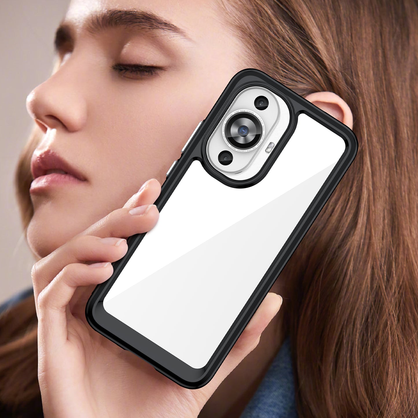 For Huawei nova 11 TPU+Acrylic Phone Case Drop-proof Transparent Phone Cover