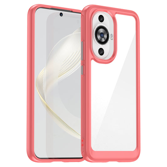 For Huawei nova 11 TPU+Acrylic Phone Case Drop-proof Transparent Phone Cover