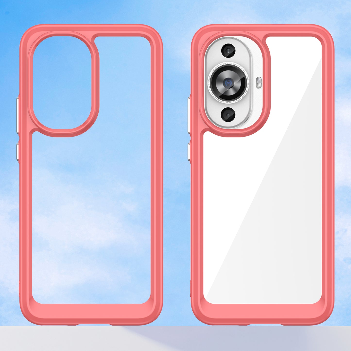For Huawei nova 11 TPU+Acrylic Phone Case Drop-proof Transparent Phone Cover