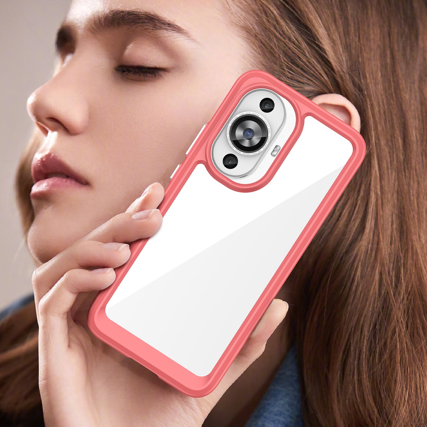 For Huawei nova 11 TPU+Acrylic Phone Case Drop-proof Transparent Phone Cover