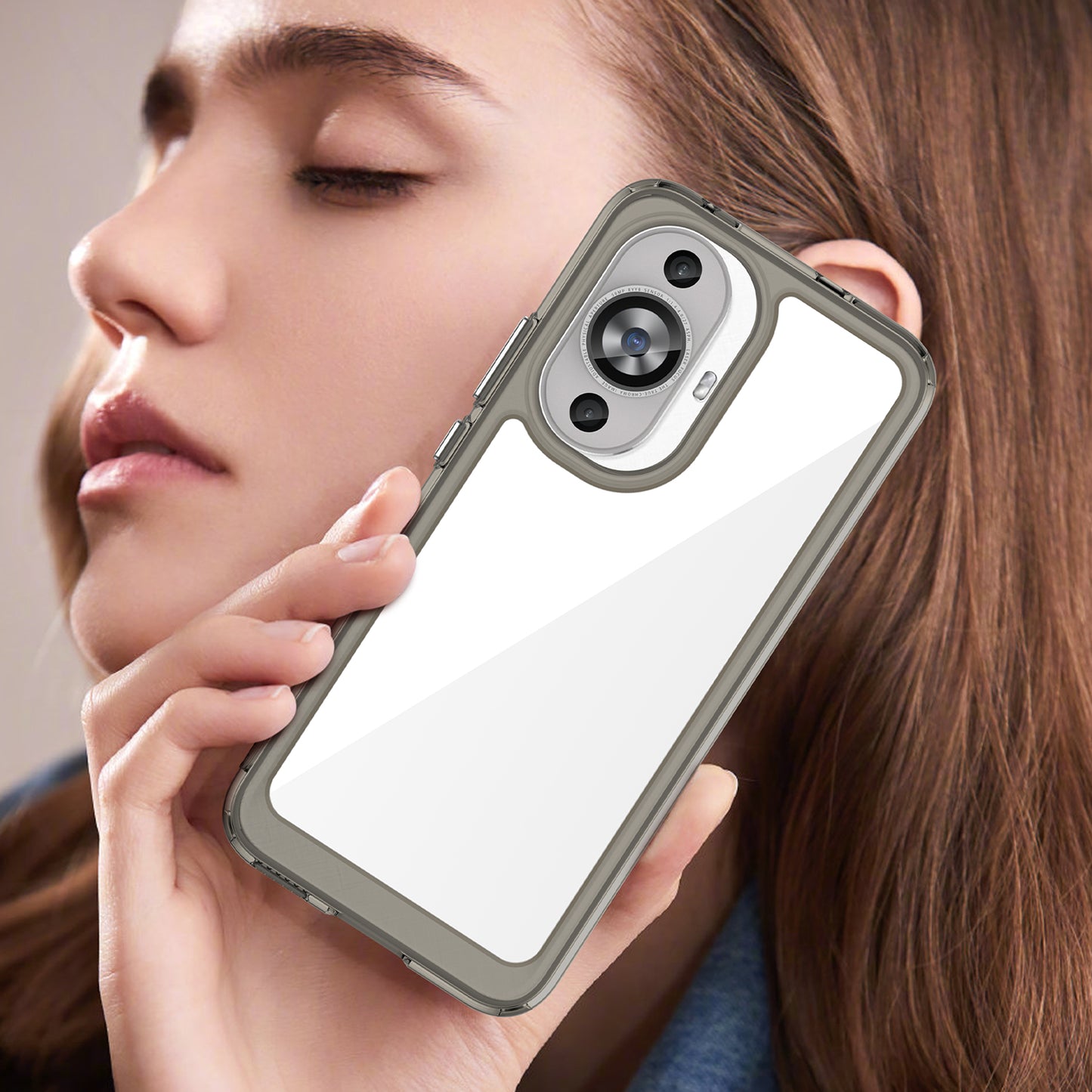 For Huawei nova 11 TPU+Acrylic Phone Case Drop-proof Transparent Phone Cover