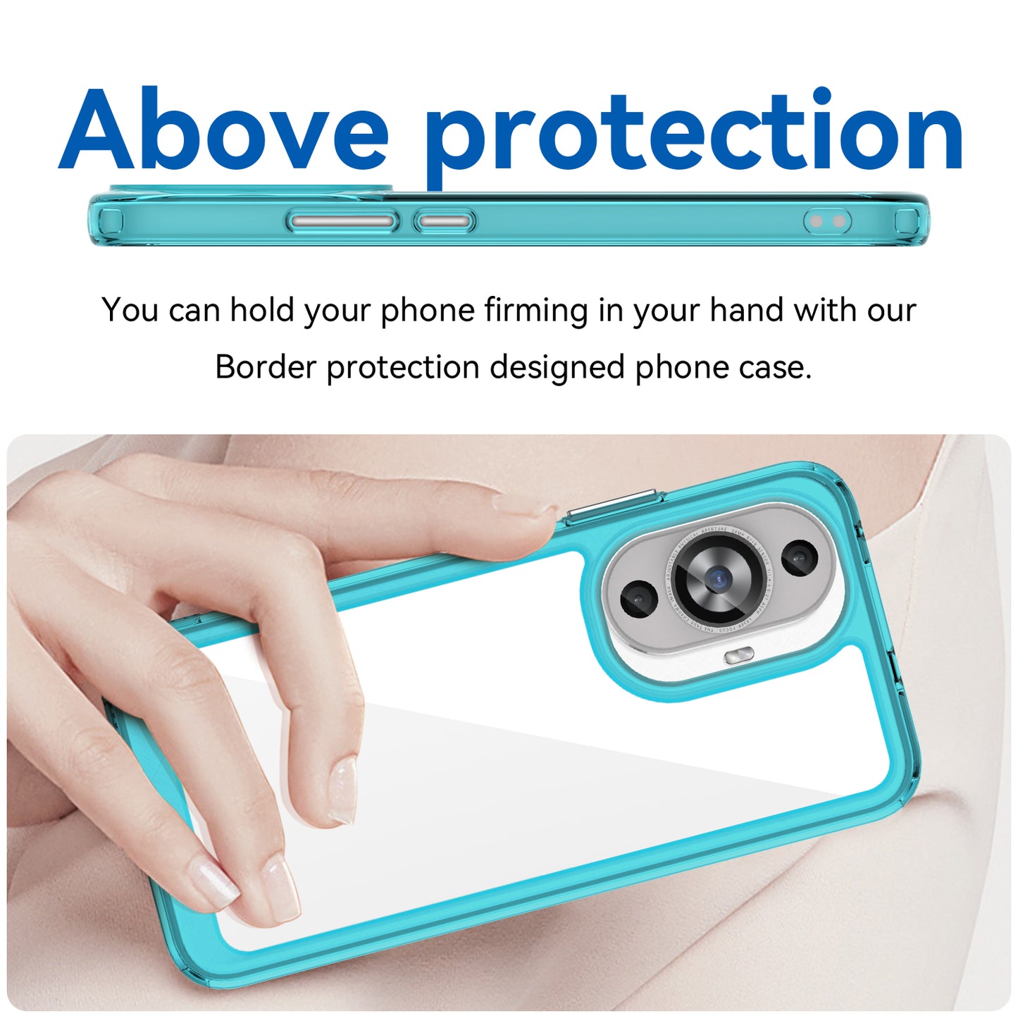 For Huawei nova 11 TPU+Acrylic Phone Case Drop-proof Transparent Phone Cover