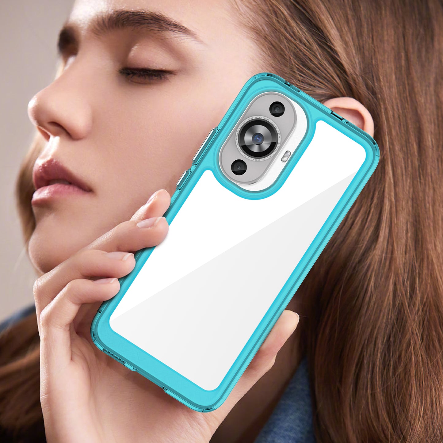 For Huawei nova 11 TPU+Acrylic Phone Case Drop-proof Transparent Phone Cover