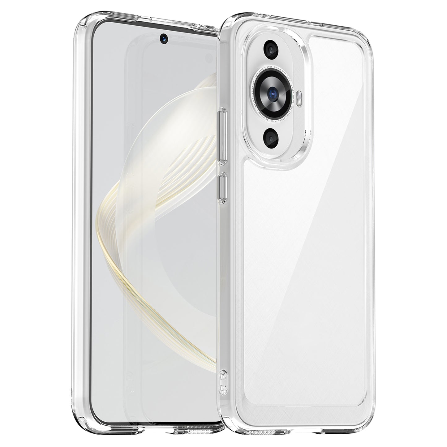 For Huawei nova 11 TPU+Acrylic Phone Case Drop-proof Transparent Phone Cover
