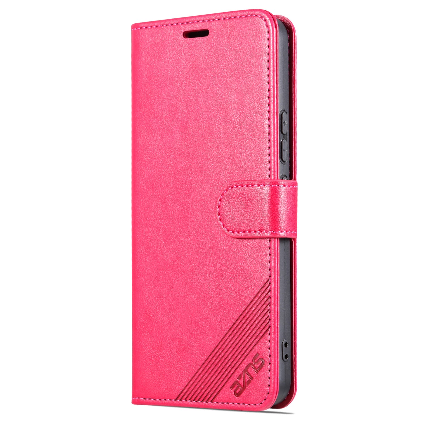 AZNS For vivo Y02 4G / Y02A 4G / Y11 (2023) PU Leather Protective Shell Stand Phone Wallet Case