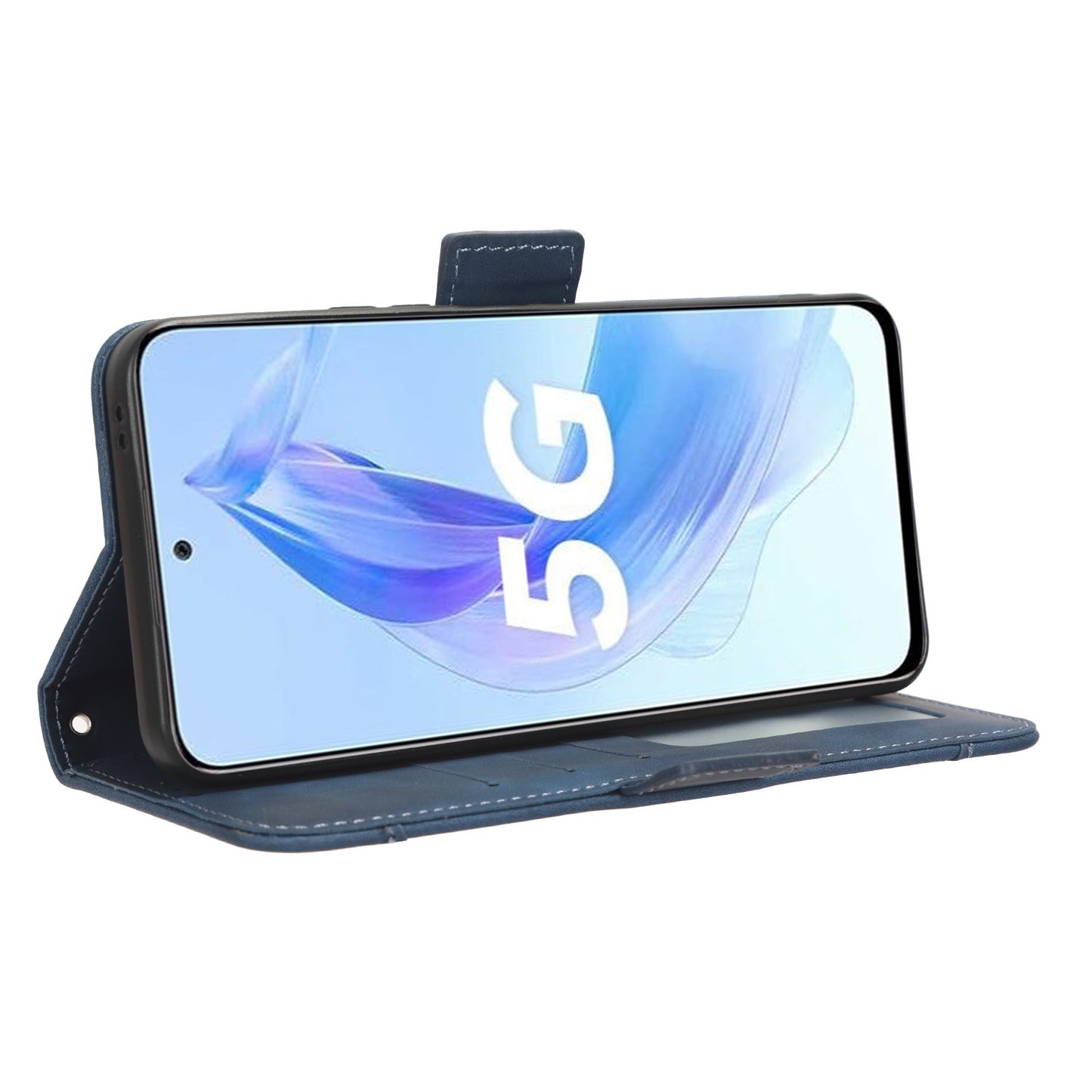 For Honor 90 Lite 5G / X50i 5G Multiple Card Slots Phone Case PU Leather Phone Cover with Stand Wallet
